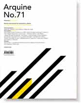 Arquine #71. Mexico City.