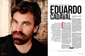 Entrevista en la revista Gente.